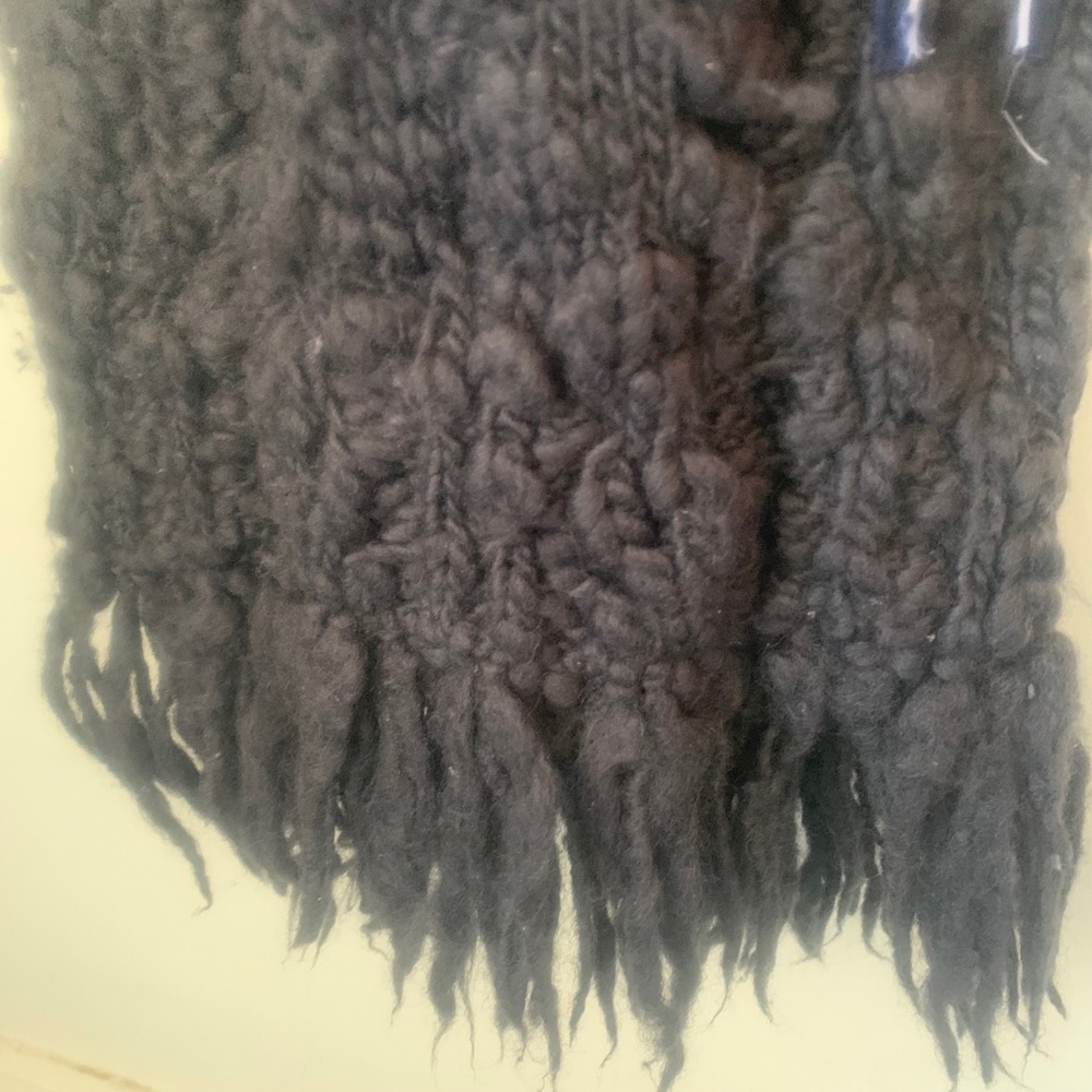 GAP asymmetric chunky scarf